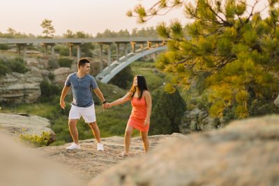 Leigha + Danny | Castlewood Canyon Engagement Session