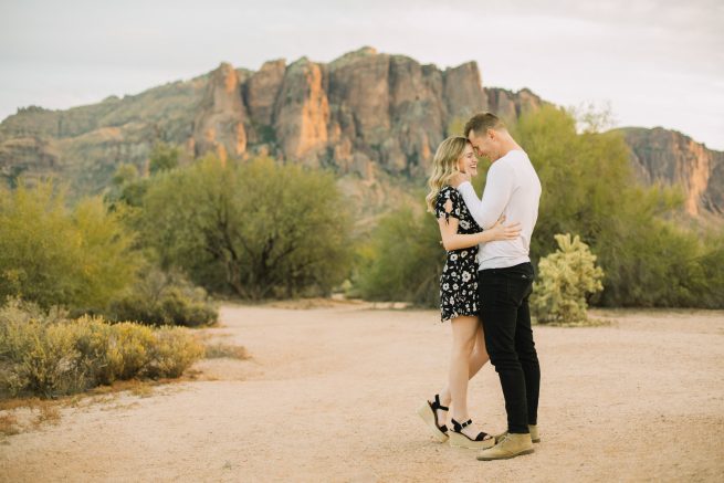 Cami + Randy | Engagement Session at Lost Dutchman State Park