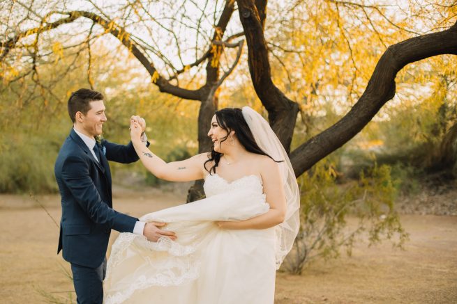 Harley + Max | Phoenix, Arizona Wedding at a Private Residence