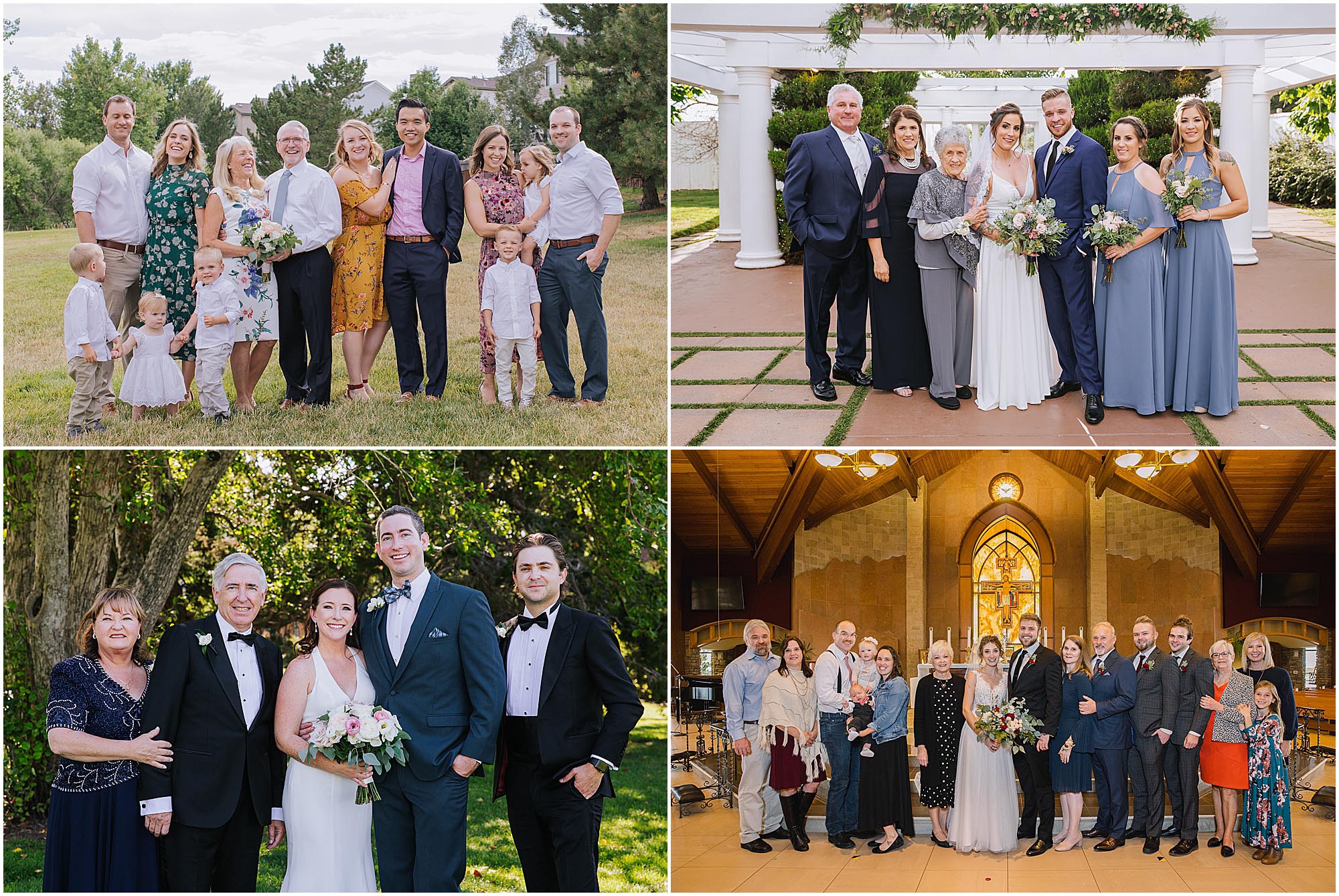 Wedding Family Photographs