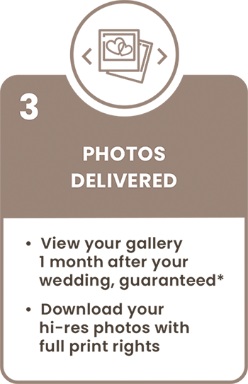 Step 3. Your Photos are delivered