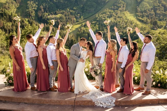 Brittany + Nick | Legacy Lodge Wedding in Park City by Nicole