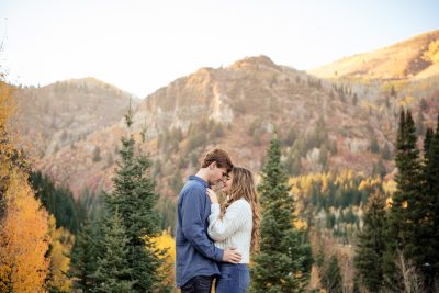 Cassidy + Cam | Jordan Pines Engagement Session in the Fall