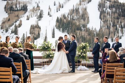 Ashley + Chris | Stein Ericksen Lodge Wedding in Utah by Nicole