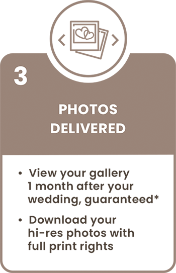 Step 3. Your Photos are delivered