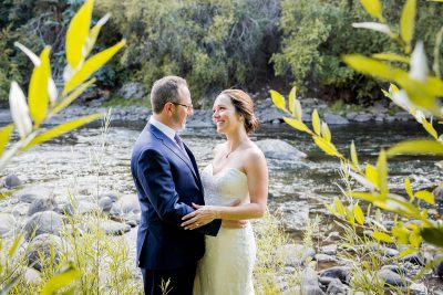 Ashleigh + Andrew | The Westin Riverfront Wedding in Steptember